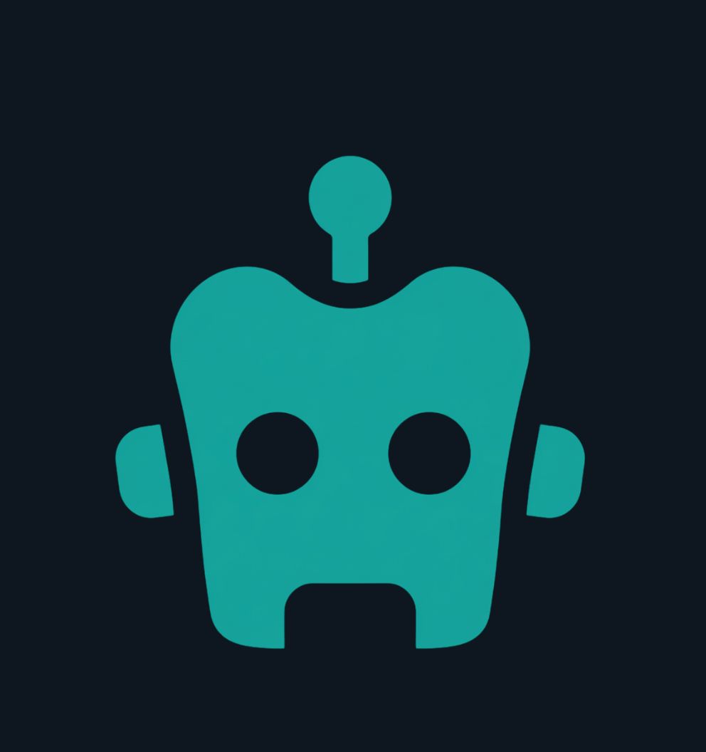 Nachtly teal robot tooth mark